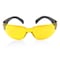 Safe Handler Safety Glasses, Anti-Scratch, Yellow Lens, Black Frame BLSH-ESCR-CLBT-SG4Y-12 - alternate 1